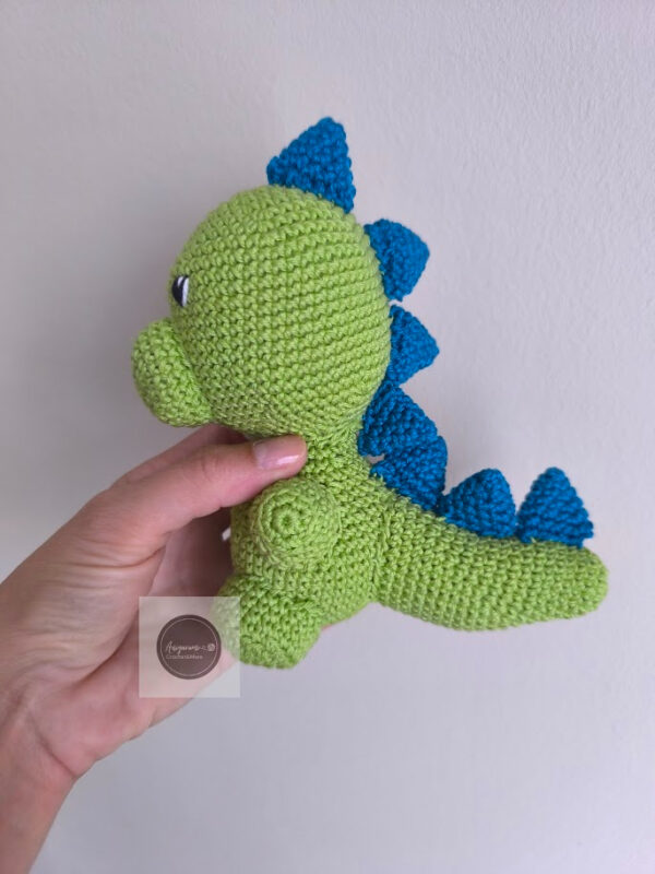 Horgolt dinó, dinoszaurusz - Image 3